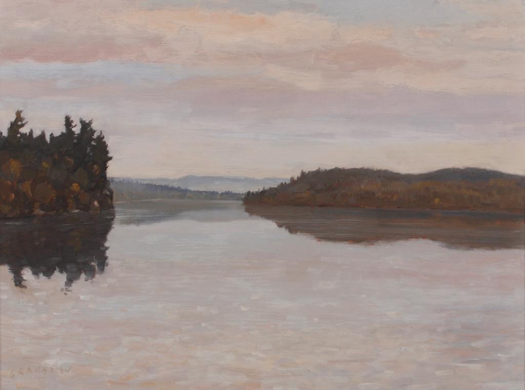 Lac Marin - Morning Study par Helmut Gransow, 1985