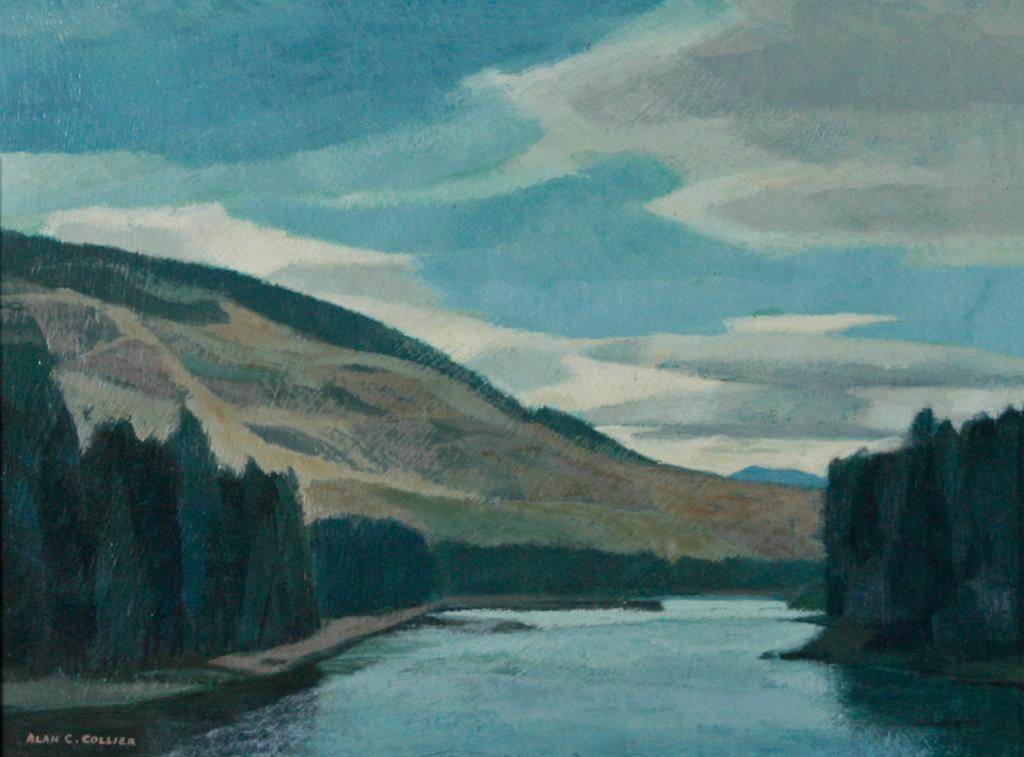 Kettle River, Below Grand Forks, B.C. par Alan C Collier, 1985