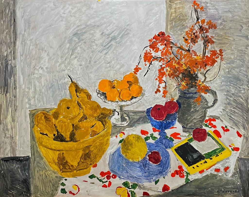 Still life with pears par William Goodridge Roberts, c.1963