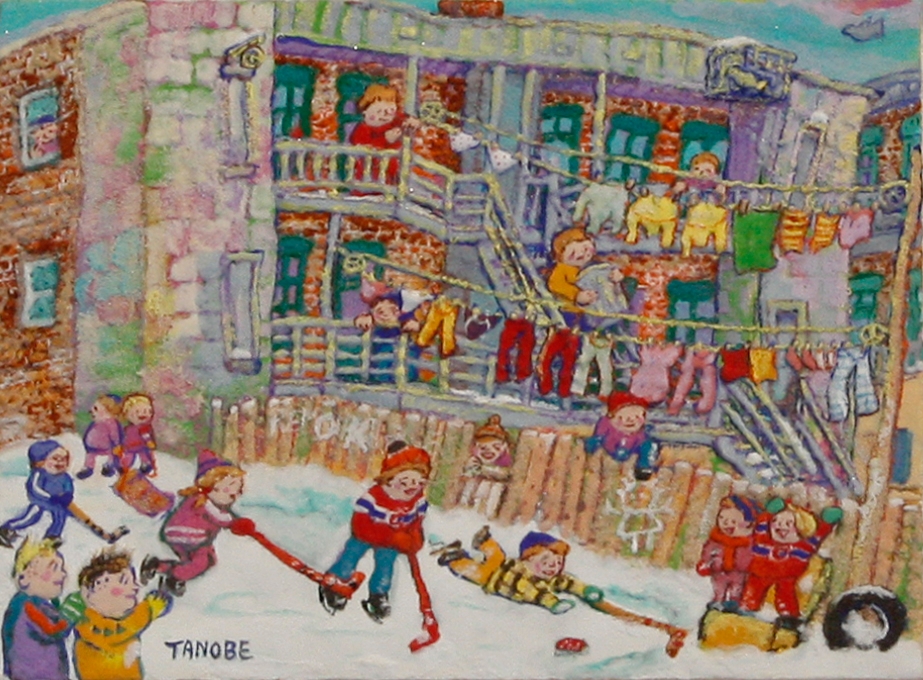 Jeux d'hiver par Miyuki Tanobe, 1987