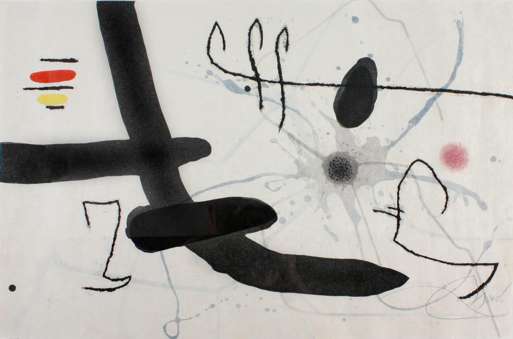 Le marteau sans maître par Joan Miro, 1976